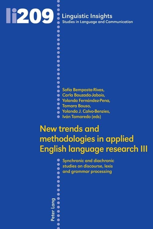 Produktbild: New trends and methodologies in applied English language research III
