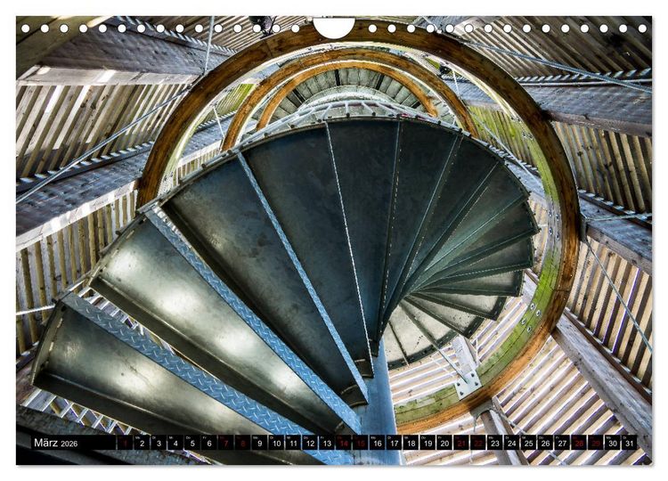 Produktbild: Architektur - Ansichten, Blickwinkel, Perspektiven (Wandkalender 2026 DIN A4 quer), CALVENDO Monatskalender