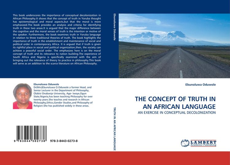 Produktbild: The Concept Of Truth in An African Language