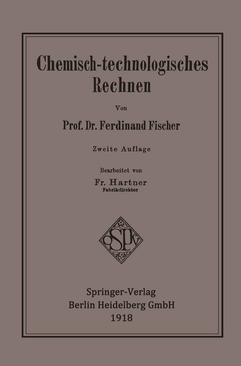 Produktbild: Chemisch-technologisches Rechnen