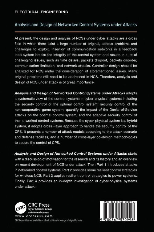 Produktbild: Analysis and Design of Networked Control Systems under Attacks