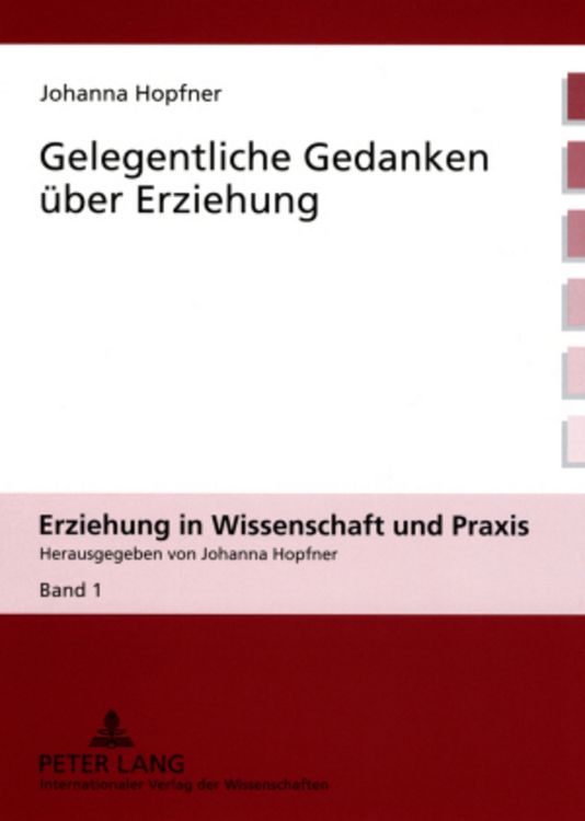Produktbild: Gelegentliche Gedanken &uuml;ber Erziehung