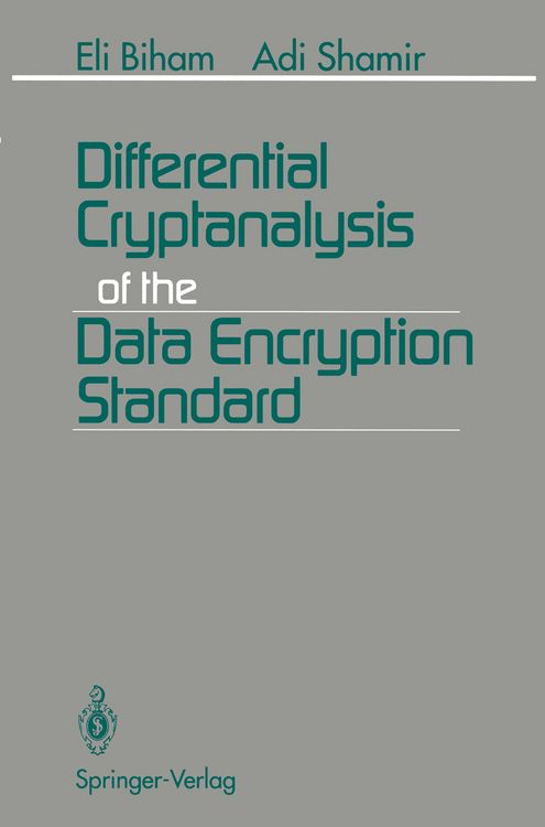 Produktbild: Differential Cryptanalysis of the Data Encryption Standard