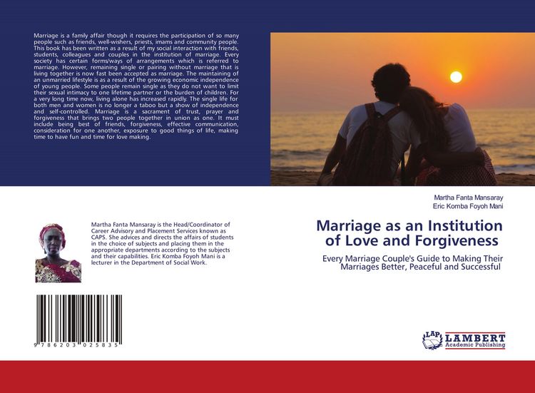 Produktbild: Marriage as an Institution of Love and Forgiveness