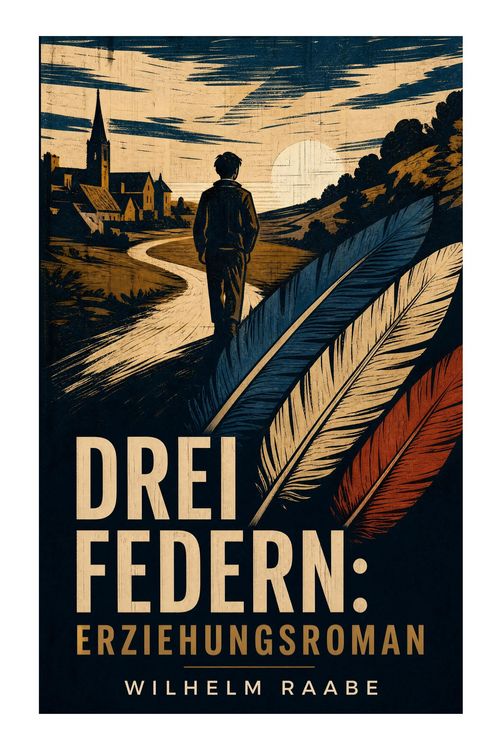 Produktbild: Drei Federn: Erziehungsroman