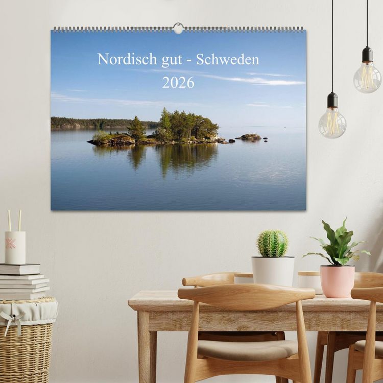 Produktbild: Nordisch gut - Schweden (Wandkalender 2026 DIN A2 quer), CALVENDO Monatskalender