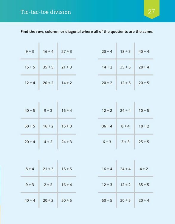 Produktbild: IXL Math Workbook: Grade 3 Division