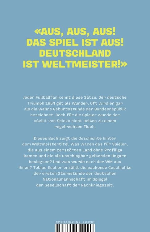 Produktbild: Die Weltmeister von Bern