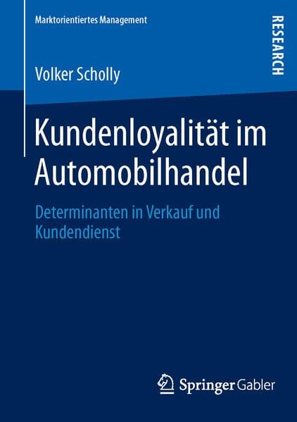 Produktbild: Kundenloyalit&auml;t im Automobilhandel