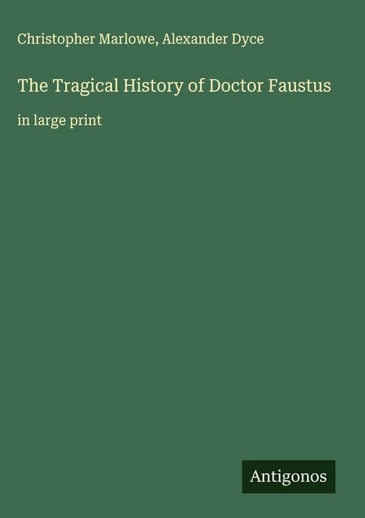 Produktbild: The Tragical History of Doctor Faustus