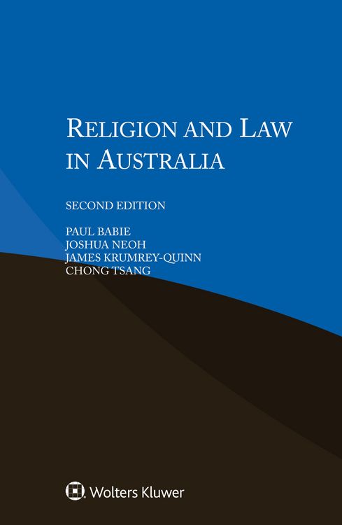 Produktbild: Religion and Law in Australia