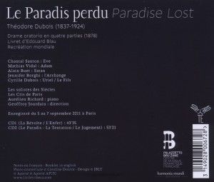 Produktbild: Le paradis perdu