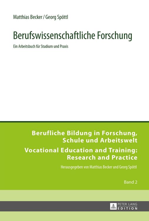 Produktbild: Berufswissenschaftliche Forschung
