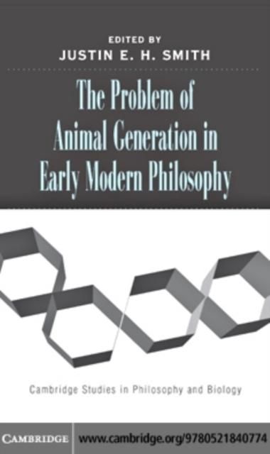 Produktbild: Problem of Animal Generation in Early Modern Philosophy
