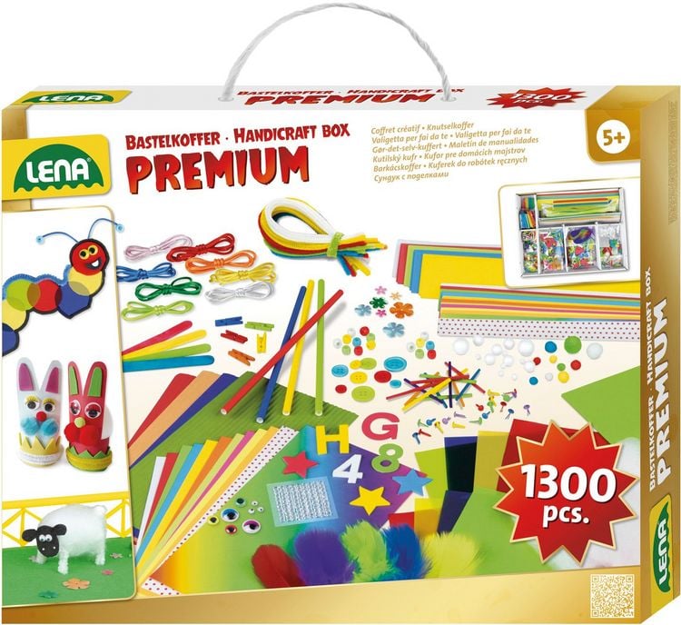 Produktbild: LENA 42663 - Bastelkoffer Premium