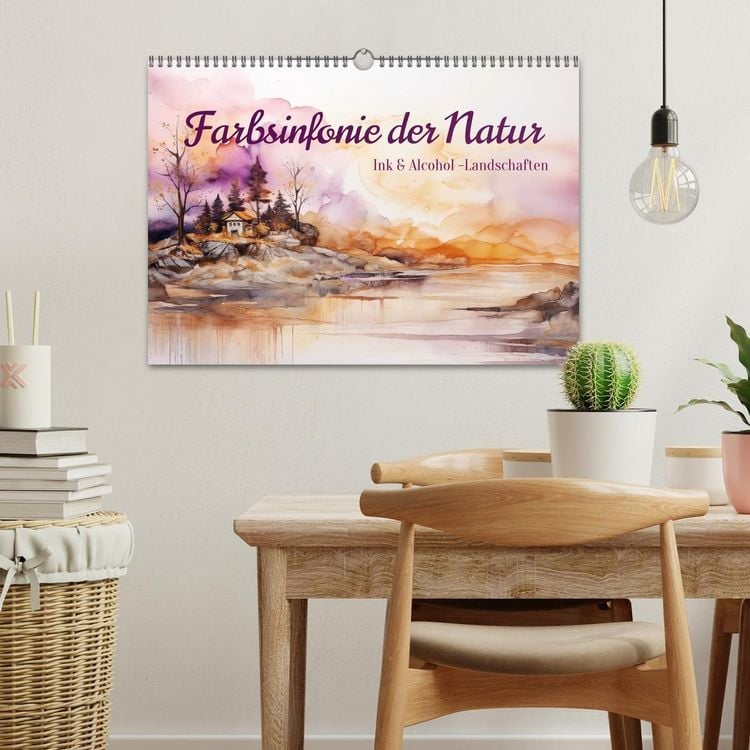 Produktbild: Farbsinfonie der Natur (Wandkalender 2026 DIN A3 quer), CALVENDO Monatskalender