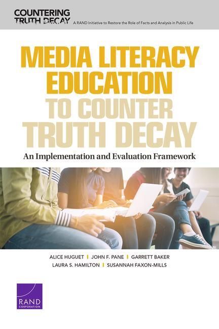 Produktbild: Media Literacy Education to Counter Truth Decay