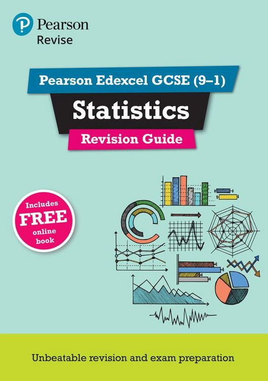 Produktbild: Pearson REVISE Edexcel GCSE Statistics Revision Guide incl. online revision, quizzes and videos - for 2026, 2027 exams