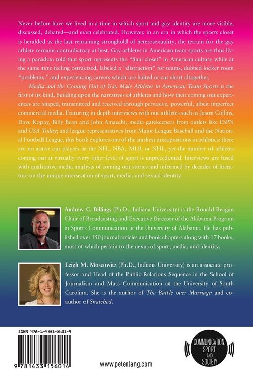Produktbild: Media and the Coming Out of Gay Male Athletes in American Team Sports