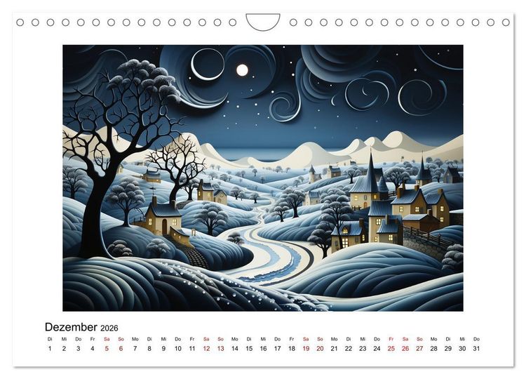 Produktbild: Paper Art (Wandkalender 2026 DIN A4 quer), CALVENDO Monatskalender