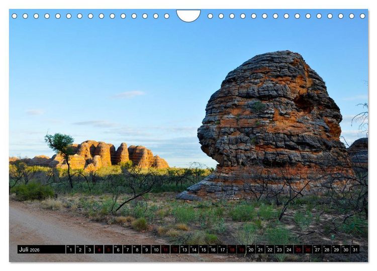 Produktbild: Australien - Travel The Gravel (Wandkalender 2026 DIN A4 quer), CALVENDO Monatskalender