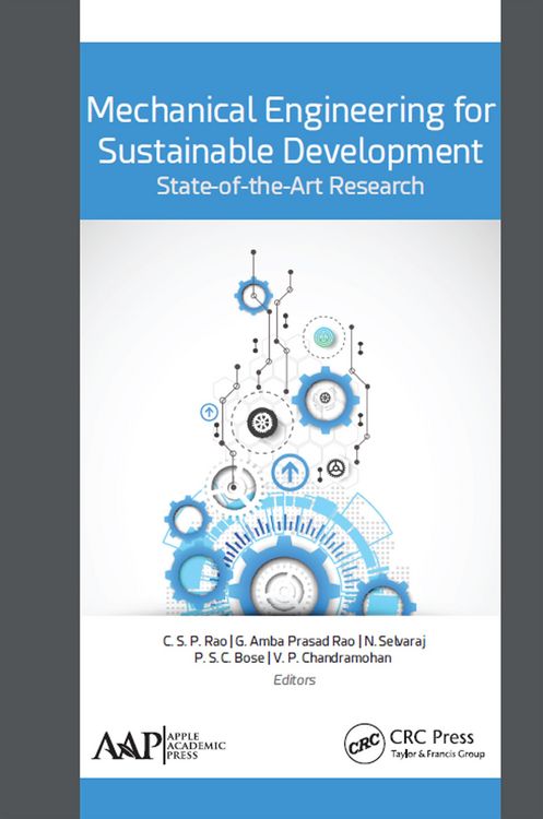 Produktbild: Mechanical Engineering for Sustainable Development: State-of-the-Art Research