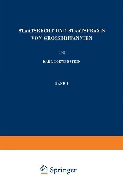 Produktbild: Staatsrecht und Staatspraxis von Grossbritannien