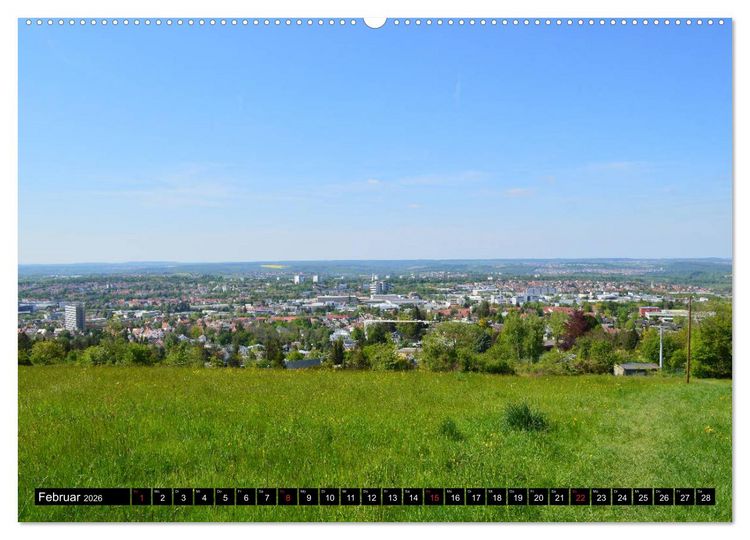 Produktbild: Reutlingen - Tor zur Schw&auml;bischen Alb (Wandkalender 2026 DIN A2 quer), CALVENDO Monatskalender