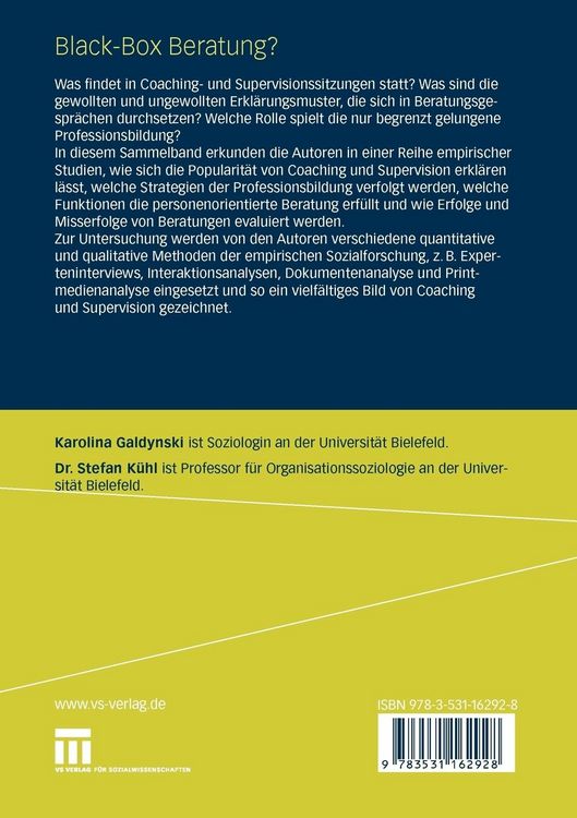 Produktbild: Black-Box Beratung?