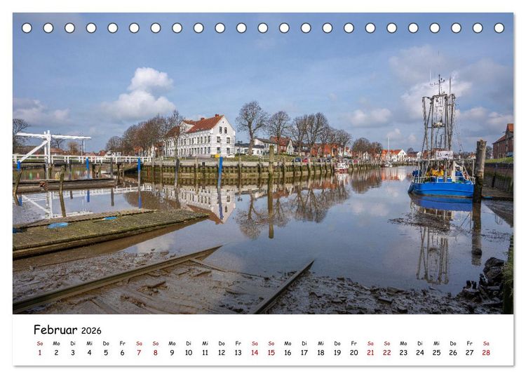 Produktbild: Heimat Entdecken - Nordfriesland (Tischkalender 2026 DIN A5 quer), CALVENDO Monatskalender