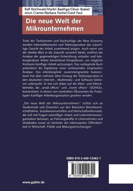 Die neue Welt der Mikrounternehmen