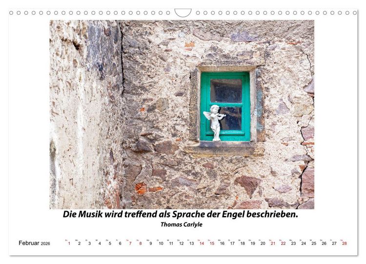 Produktbild: Fenster Gedanken (Wandkalender 2026 DIN A3 quer), CALVENDO Monatskalender