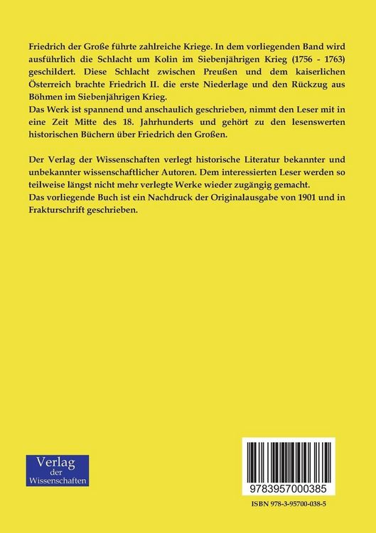 Produktbild: Die Kriege Friedrichs des Gro&szlig;en