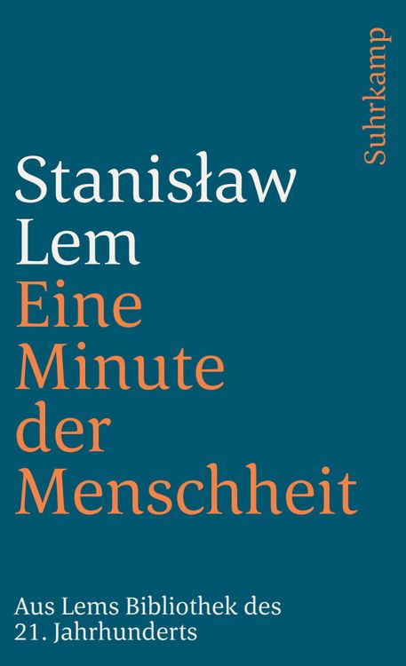 Produktbild: Eine Minute der Menschheit