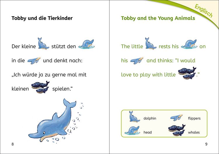 Produktbild: Bildermaus - Mit Bildern Englisch lernen - Delfingeschichten - Dolphin Stories