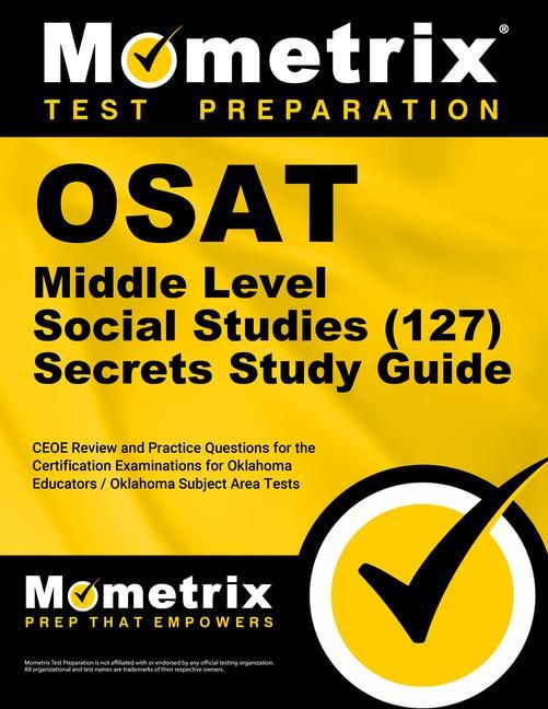 Produktbild: OSAT Middle Level Social Studies (127) Secrets Study Guide