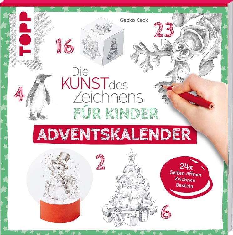 Produktbild: Die Kunst des Zeichnens f&uuml;r Kinder Adventskalender
