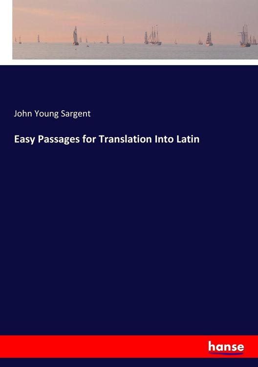 Produktbild: Easy Passages for Translation Into Latin