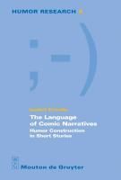 Produktbild: The Language of Comic Narratives