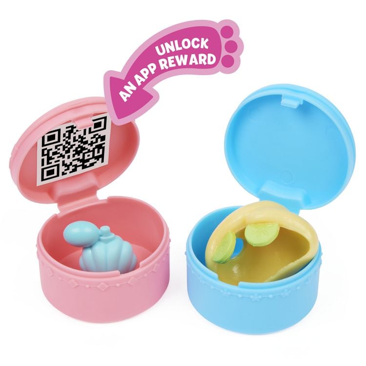 Produktbild: DREAMWORKS GABBY'S DOLLHOUSE - Deluxe Raum, Primp & Pamper Bathroom, Badezimmer mit MerCat (Meerk&auml;tzchen), M&ouml;beln & Zubeh&ouml;r