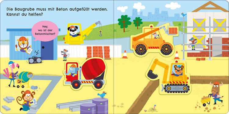 Produktbild: Mein Magnet-Spielspa&szlig;: Bagger und Laster