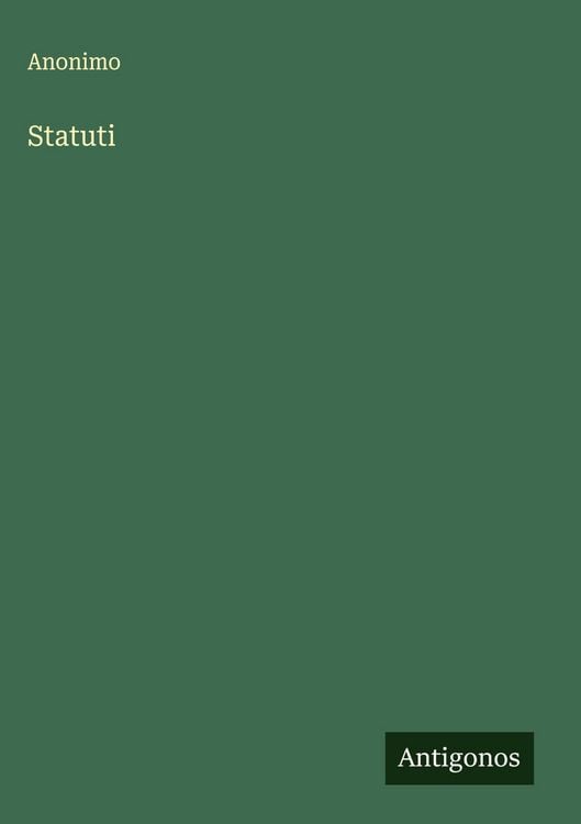 Produktbild: Statuti