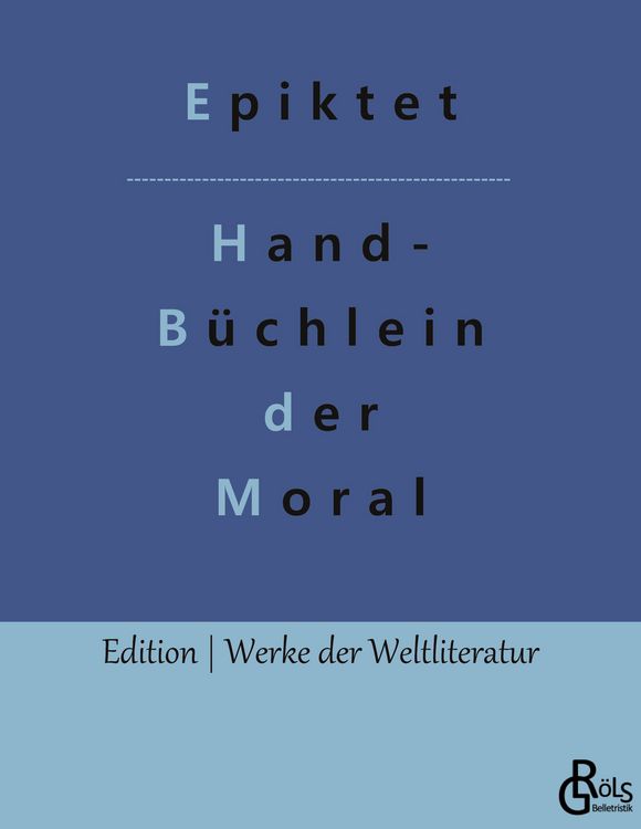 Produktbild: Handb&uuml;chlein der Moral