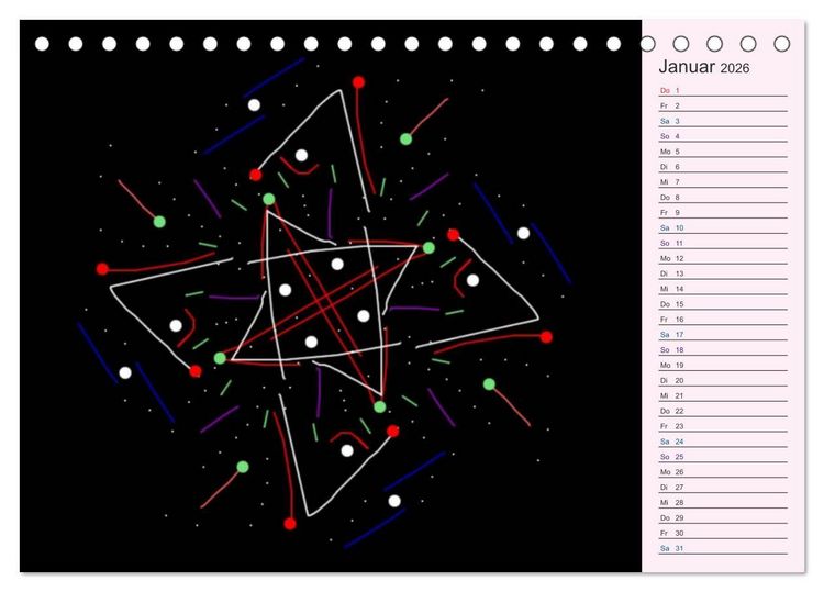 Produktbild: Filigran - Mandalas (Tischkalender 2026 DIN A5 quer), CALVENDO Monatskalender