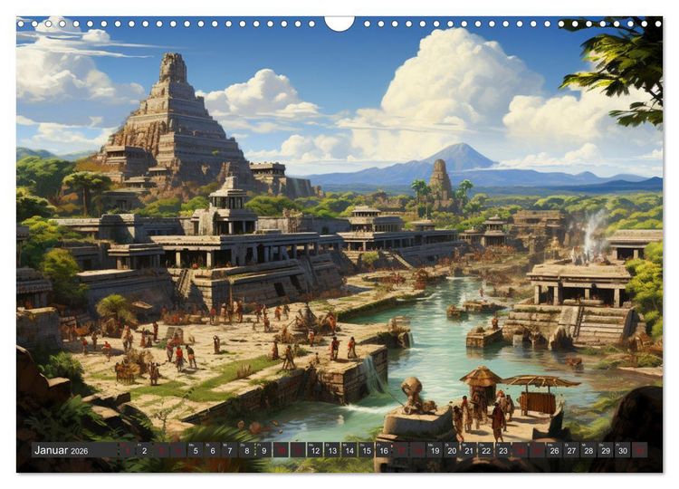 Produktbild: Es war einmal in S&uuml;damerika (Wandkalender 2026 DIN A3 quer), CALVENDO Monatskalender