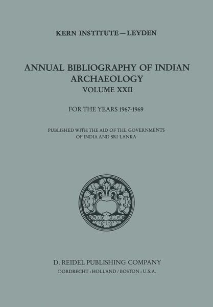 Produktbild: Annual Bibliography of Indian Archaeology