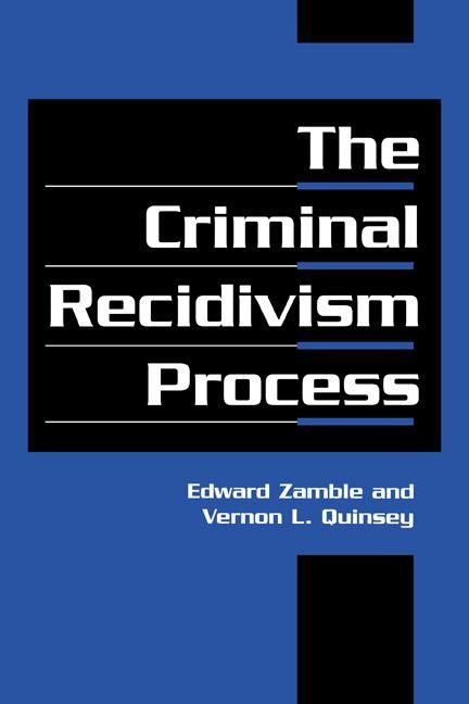 Produktbild: The Criminal Recidivism Process