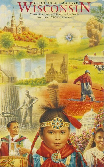 Produktbild: Cultural Map of Wisconsin