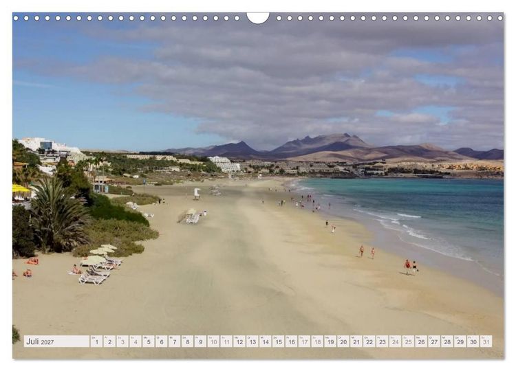 Produktbild: Fuerteventura (Wandkalender 2027 DIN A3 quer), CALVENDO Monatskalender