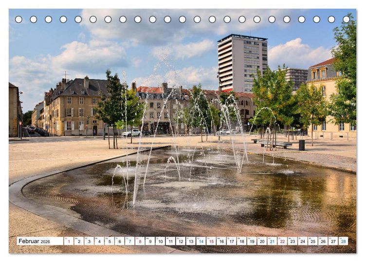 Produktbild: Metz - Ansichtssache (Tischkalender 2026 DIN A5 quer), CALVENDO Monatskalender